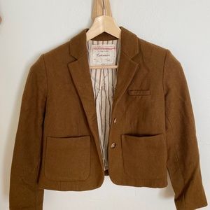 Anthropologie Wool Blazer